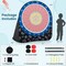 Portable Giant Kick Dartboard Soccer Game Includes Sticky Balls and Carry Bag for Kids and Adults